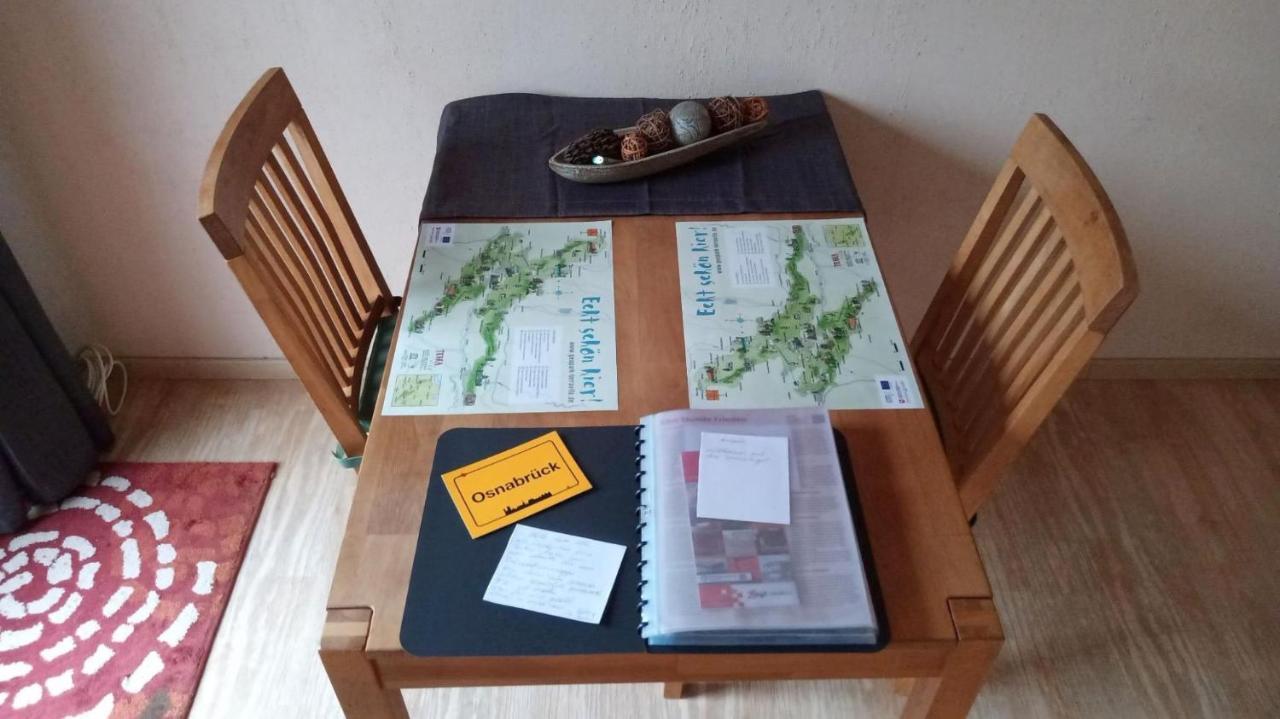 Ferienwohnung Am Sonnenhuegel Mit Terrasse أوسنابروك المظهر الخارجي الصورة